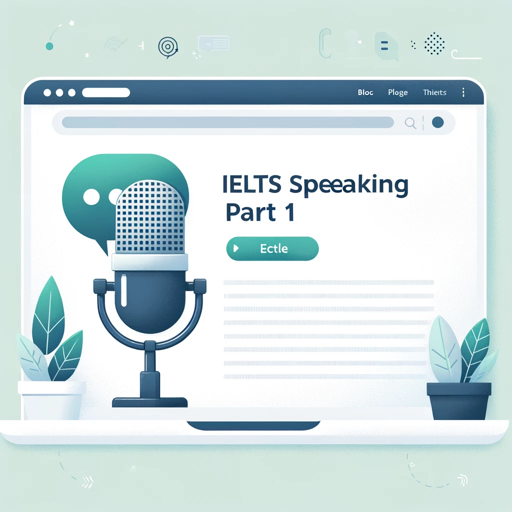 This image has an empty alt attribute; its file name is DALLE-2024-06-11-16.07.10-A-simple-and-visually-appealing-featured-image-for-a-blog-post-titled-IELTS-Speaking-Part-1.-The-image-should-include-a-microphone-and-a-speech-bubb.webp